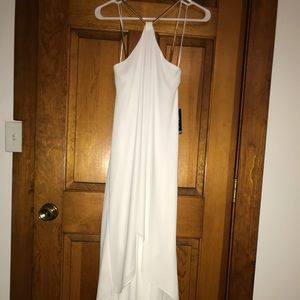 White long dress